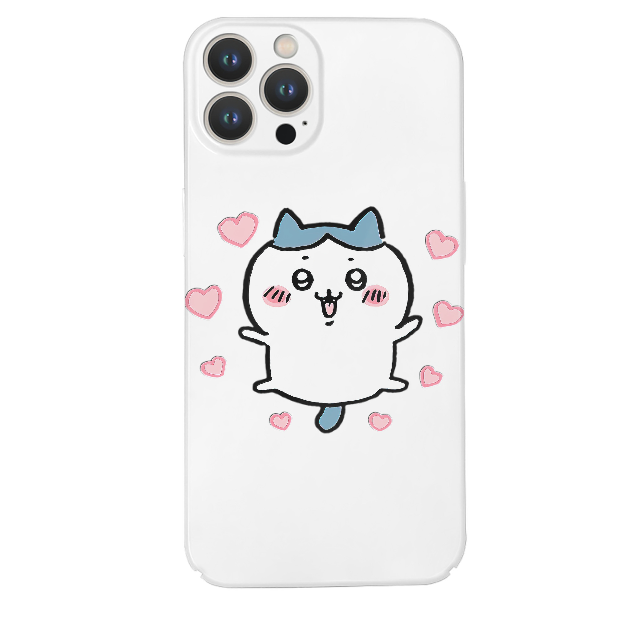 （画像用） ちいかわ ハチワレ Chii-kawa hachiware 【iPhone 14シリーズ対応】ハードケース